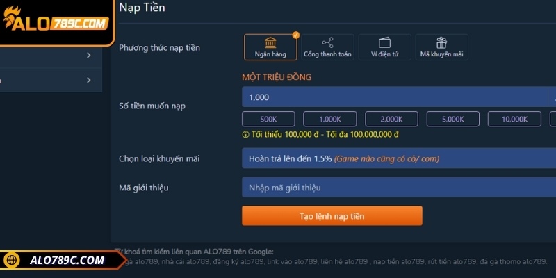 Đối chiếu kỹ lưỡng khi tạo lệnh